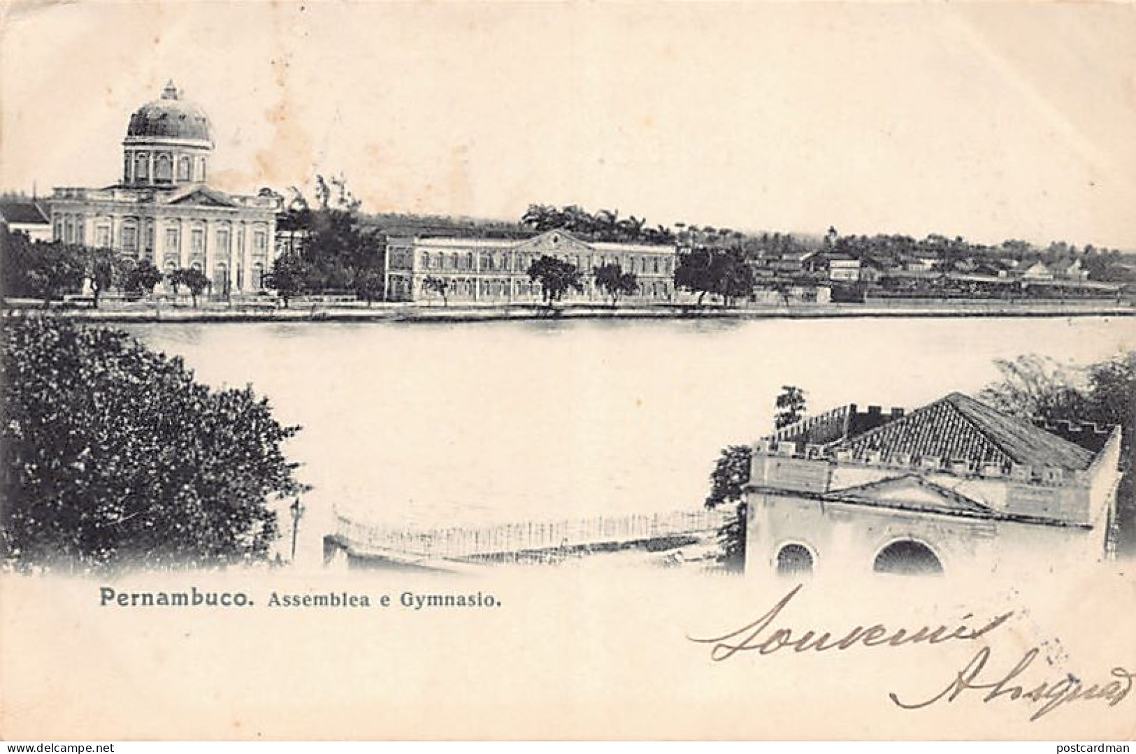 Brasil - RECIFE Pernambuco - Assemblea e Gymnasio - Ed. desconhecido