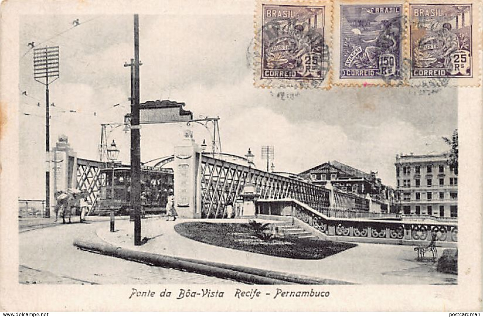 Brasil - RECIFE Pernambuco - Ponte da Boä-Vista - Ed. FUF