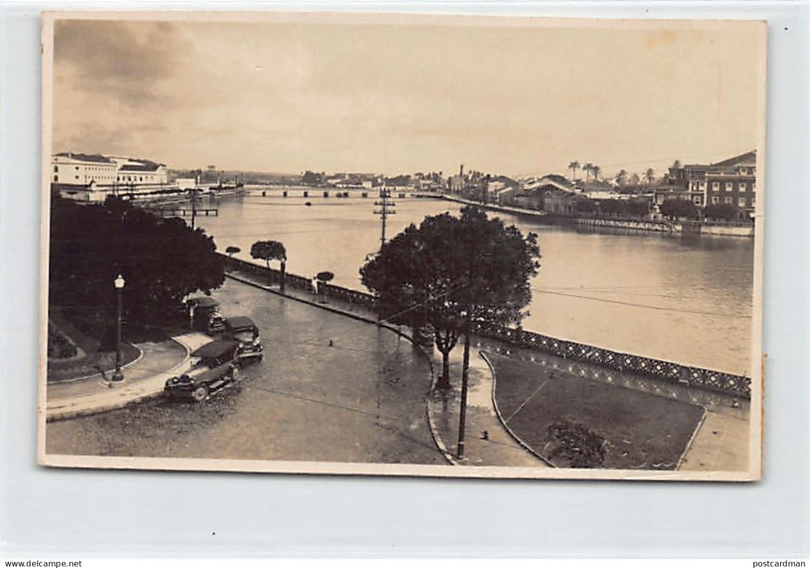Brasil - RECIFE Pernambuco - Vista do rio - Ed. desconhecido