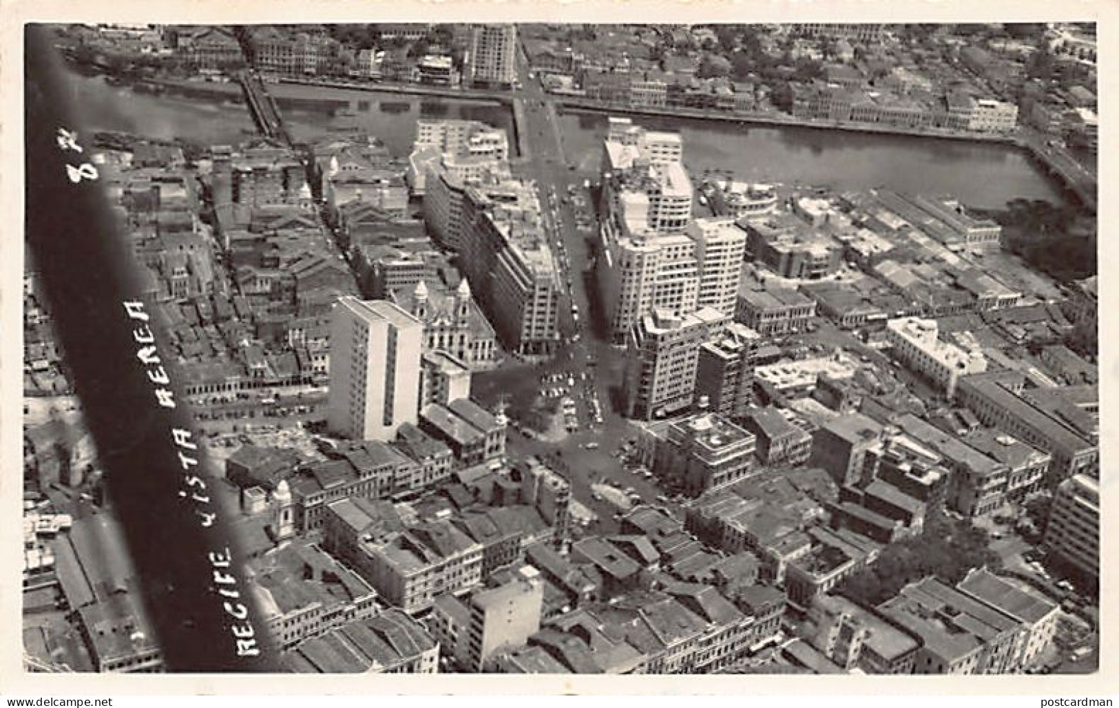 Brasil - RECIFE - Vista aérea - FOTO POSTAL - Ed. desconhecido 84