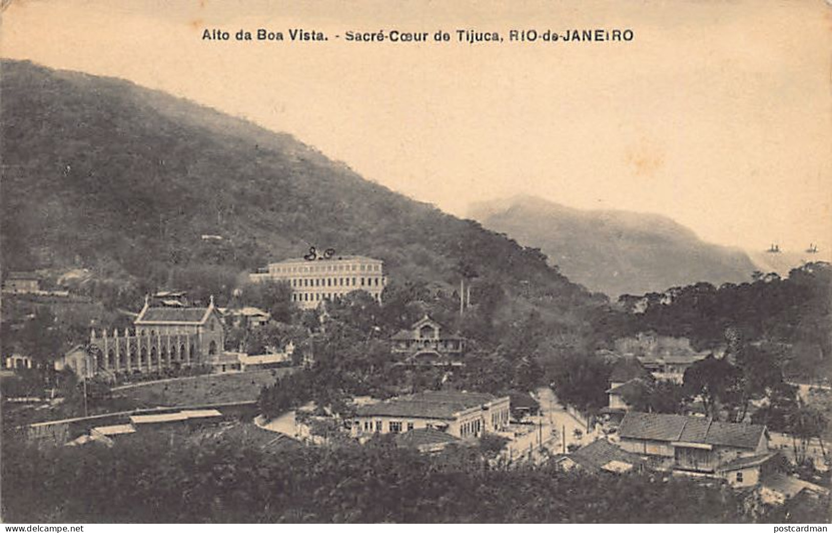 Brasil - RIO DE JANEIRO - Alto da Boa Vista - Sagrado Coração de Tijuca - Ed. desconhecido