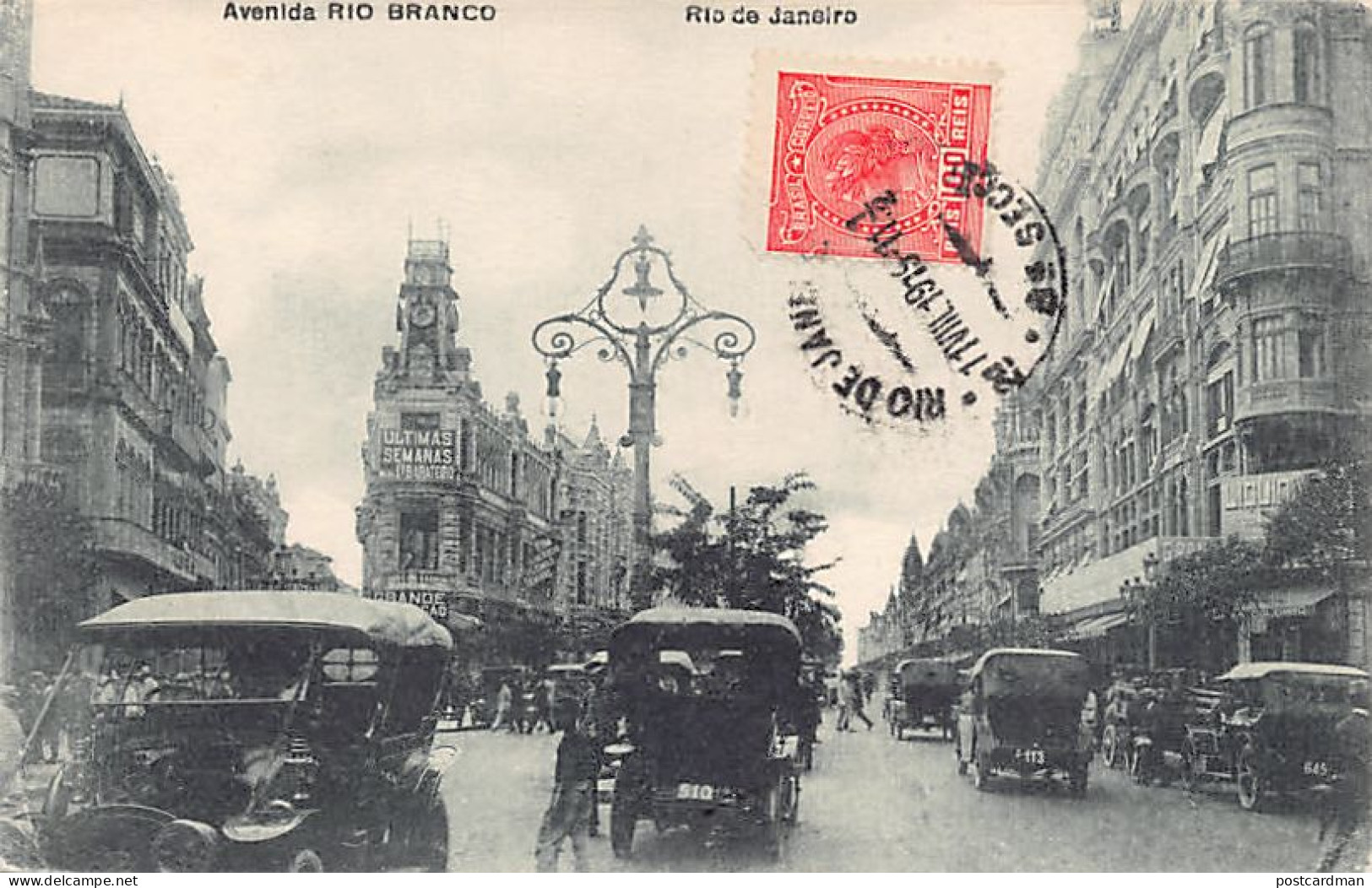 Brasil - RIO DE JANEIRO - Avenida Rio Branco - Ed. A. Ribeiro