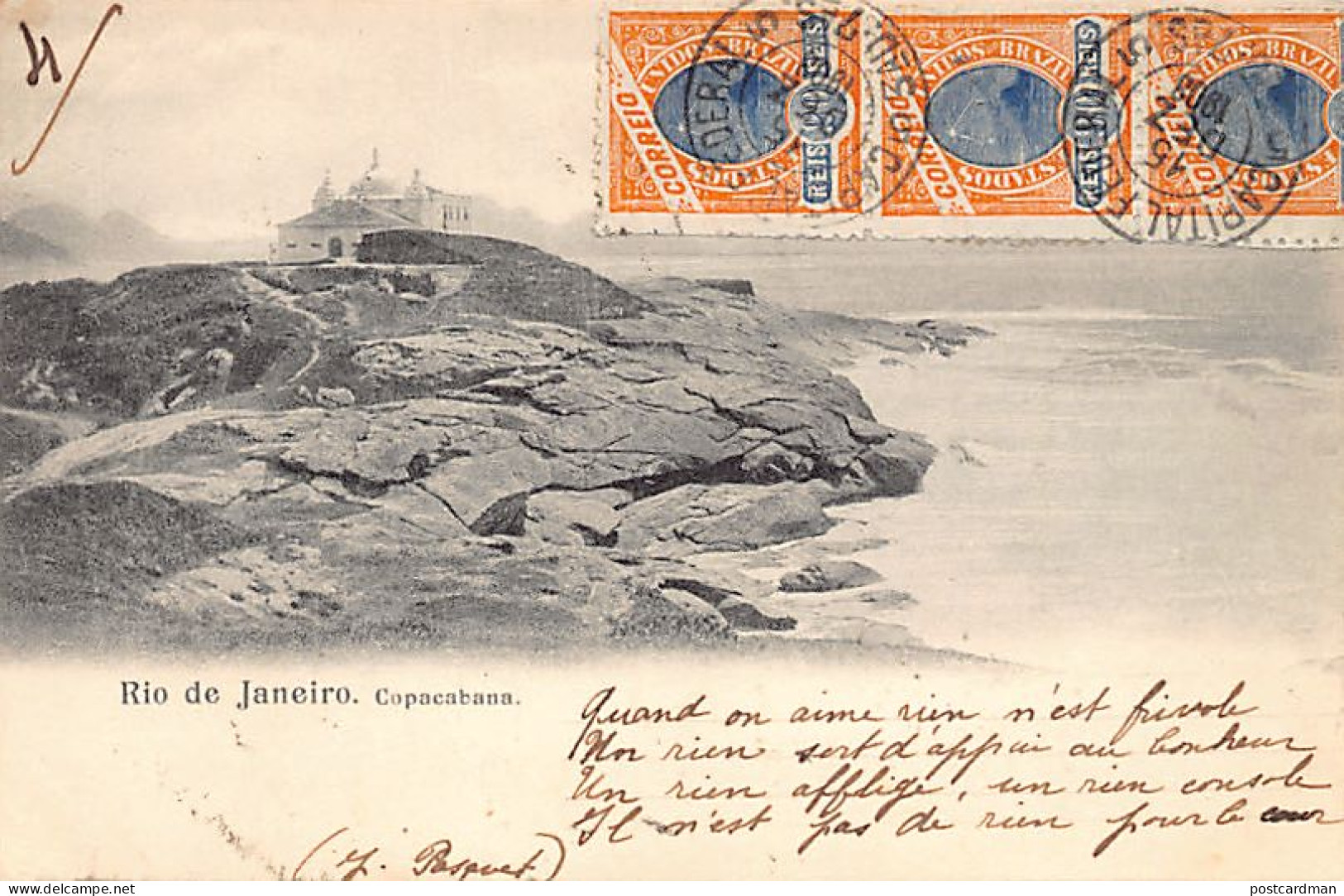 Brasil - RIO DE JANEIRO - Copacabana - Ed. desconhecido