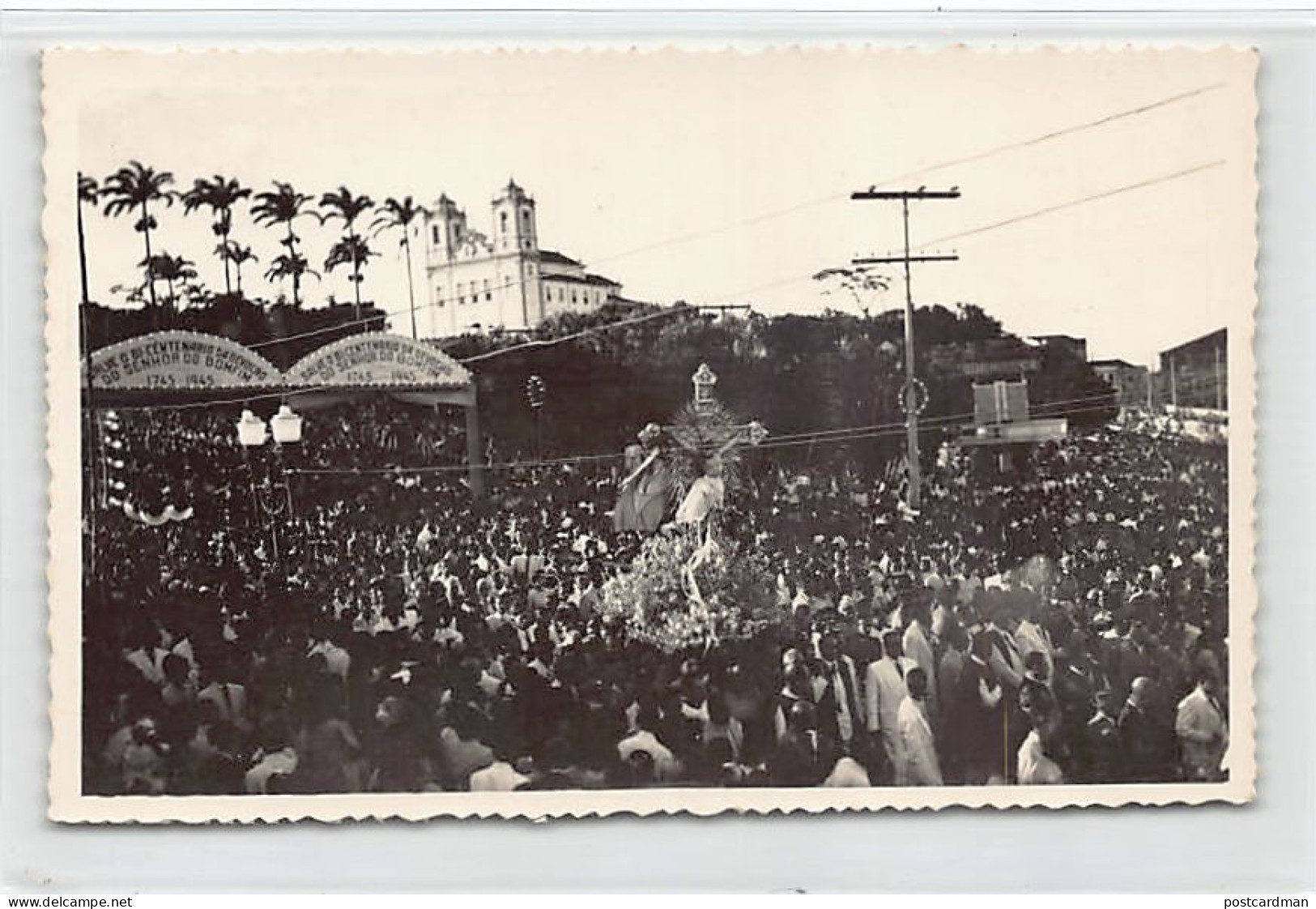 Brasil - SALVADOR DE BAHIA - Bicentenario da Devoção do Senhor do Bonfim - POSTAL FOTO - Ed. desconhecido