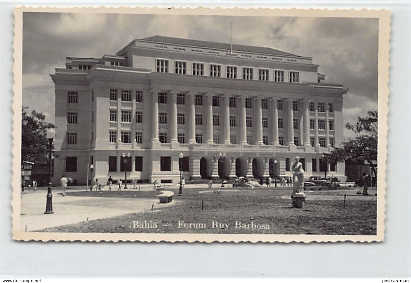 Brasil - SALVADOR DE BAHIA - Forum Ruy Barbosa - POSTAL FOTO - Ed. desconhecido
