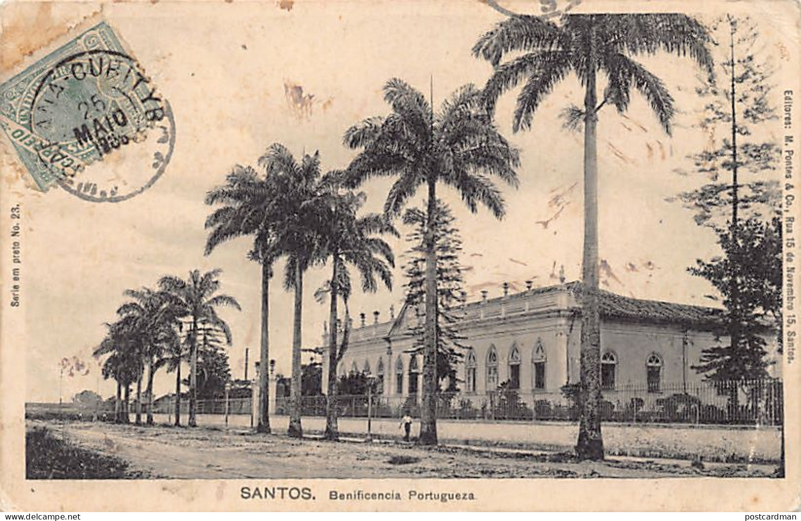 Brasil - SANTOS - Beneficencia Portugueza - Ed. M. Pontes & Co. 23