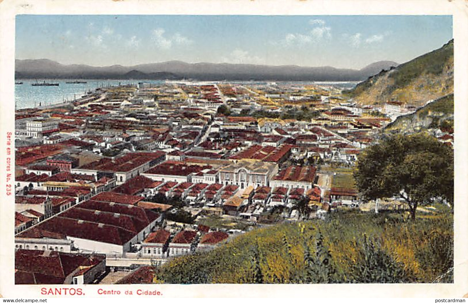 Brasil - SANTOS - Centro da Cidade - Ed. M. Pontes & Co. 235