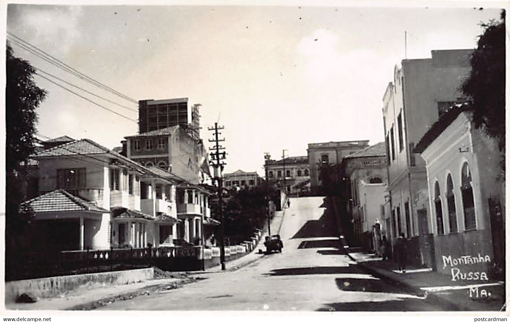 Brasil - SÃO LUÍS - Montanha Russa - FOTO POSTAL - Ed. desconhecido