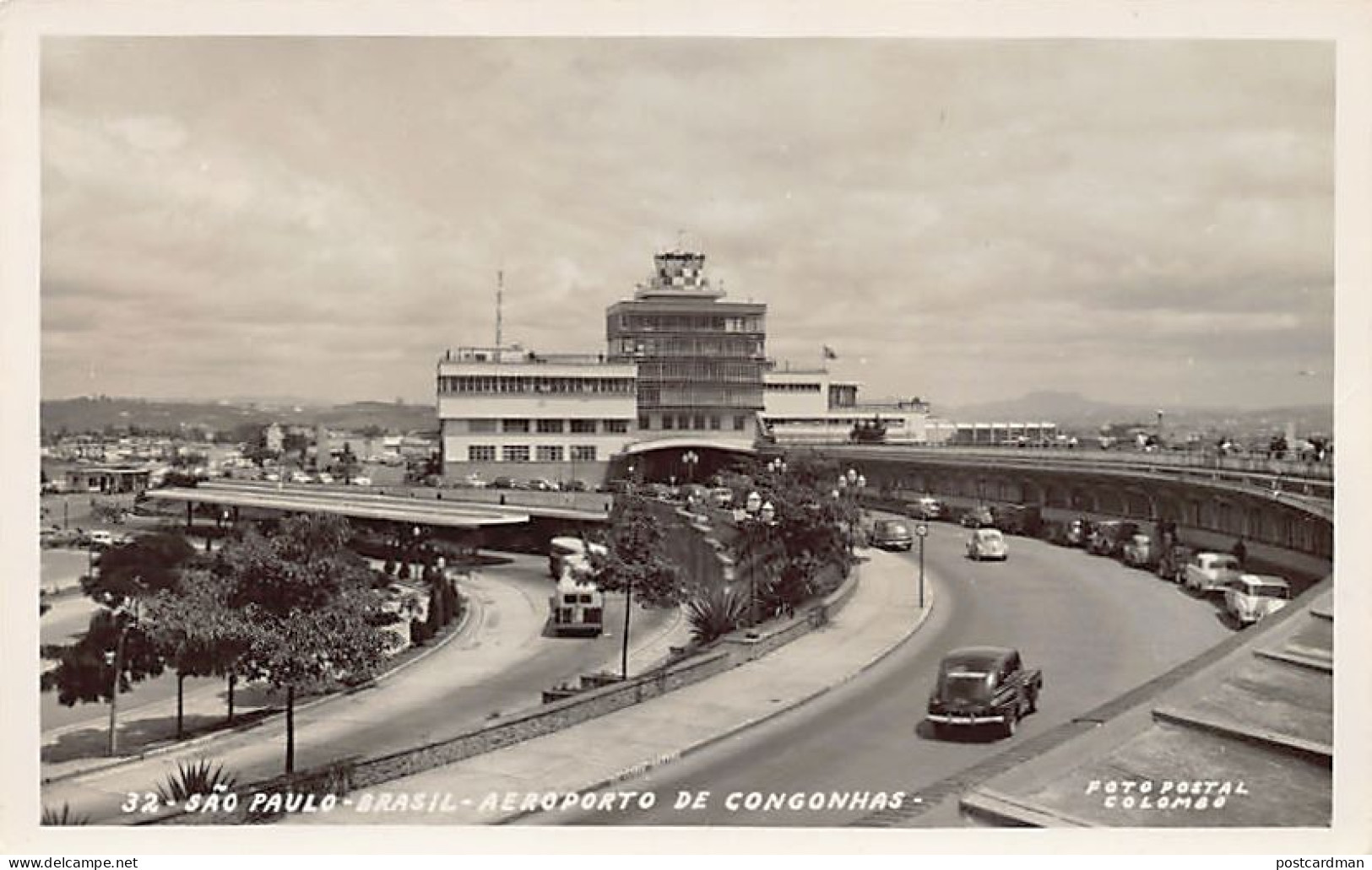 Brasil - SÃO PAULO - Aeroporto de Congonhas - Ed. POSTAL FOTO Colombo 32