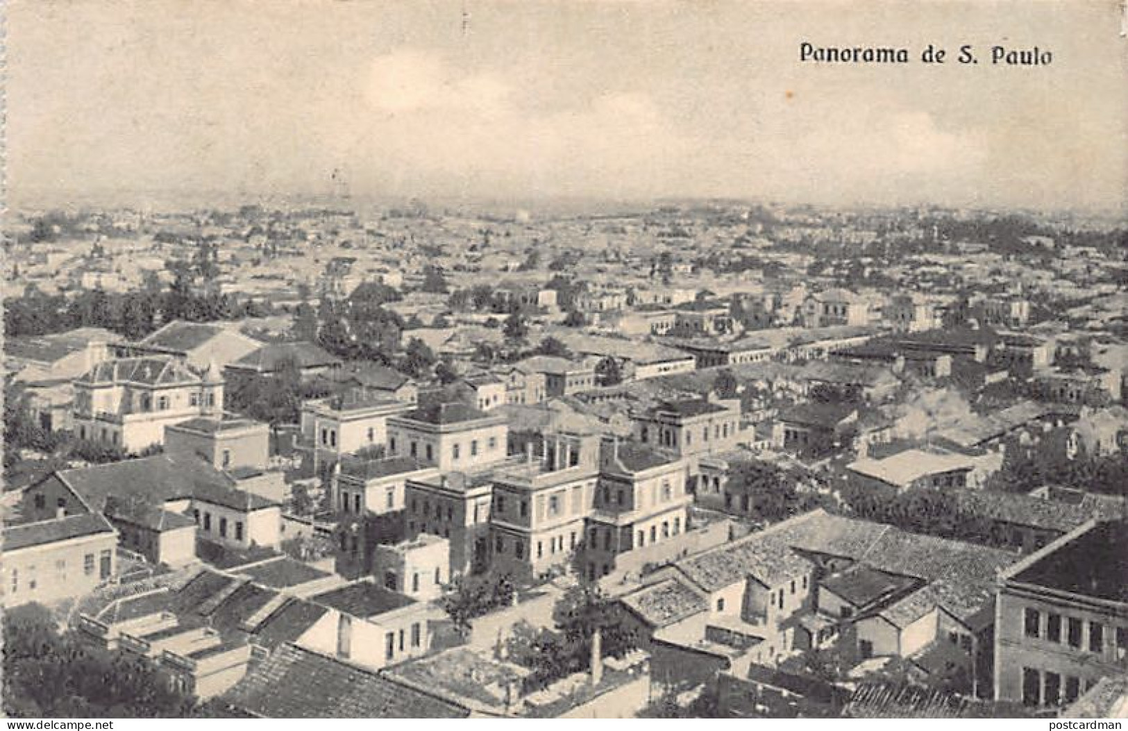 Brasil - SÃO PAULO - Panorama - Ed. Malusardi