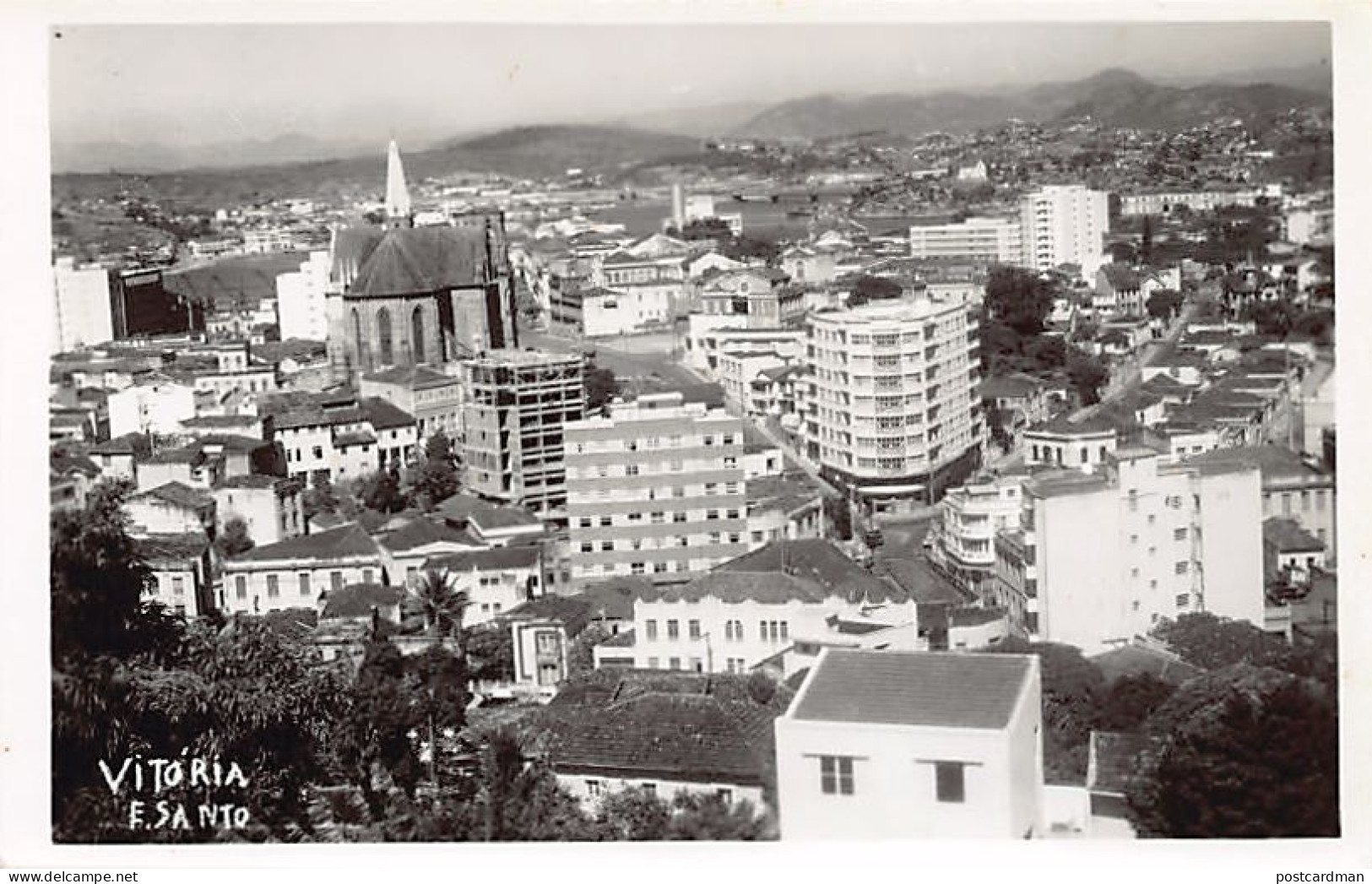 Brasil - VITÓRIA (Espírito Santo) - Vista parcial - FOTO POSTAL - Ed. desconhecido