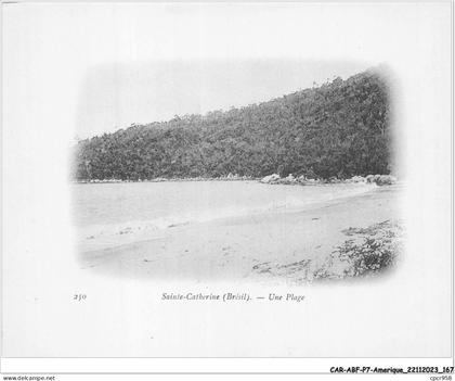 CAR-ABFP7-0790-BRESIL - SAINTE-CATHERINE - Une plage