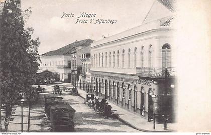 Brasil - PORTO ALEGRE - Praça d'Alfandega - Companhia Carris de Ferro - Ed. desconhecido