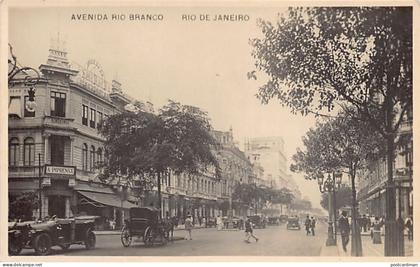 Brasil - RIO DE JANEIRO - Avenida Rio Branco - Ed. Ribeiro