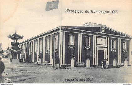 Brasil - RIO DE JANEIRO - Exposição do Centenario - 1922 - Pavilhão da Suecia - Ed. A. C. Da Costa