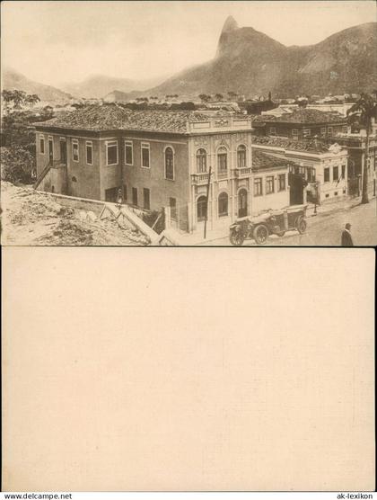 Postcard Rio de Janeiro Straßenszene 1913