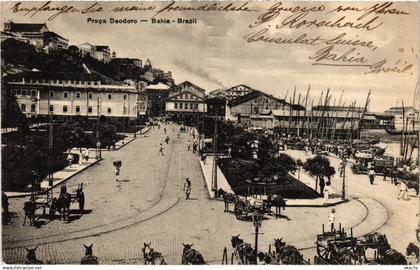 PC BRAZIL BAHIA SALVADOR PRACA DEODORO (a71168)