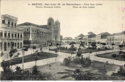 CPA São Luís Brasilien, Plaza de Joao Lisboa
