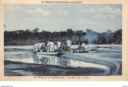 Brésil - N°60943 - La Missions Dominicaine du Brésil - Un Voyage sur l'ARAGUAYA - Une Halte sur la Plage