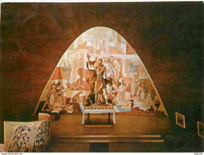 Brésil - Belo horizonte - Interior da igreja são francisco - pampulha altar of saint francisco's church - Art Peinture R