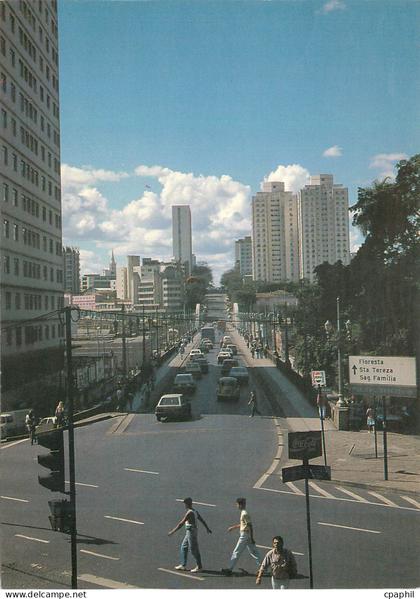 CPM Belo Horizonte Vista parcial Viaduto Ste Tereza