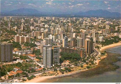 Brésil - Fortaleza - Beira Mar Avenue - Vue aérienne - immeubles - architecture - CPM - Voir Scans Recto-Verso