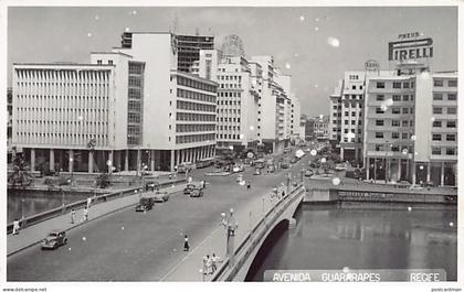 Brasil - RECIFE - Avenida Guararapes - FOTO POSTAL - Ed. desconhecido