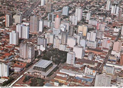 CPM Brasil Turistico Sao Jose do rio Prieto Brasil Vista aerea do centro da cidade