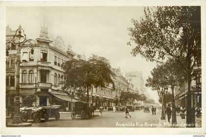 Brazil Rio Branco Avenue Rio de Janeiro