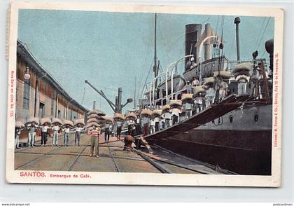 Brasil - SANTOS - Embarque de Café - Ed. M. Pontes & Co. 133
