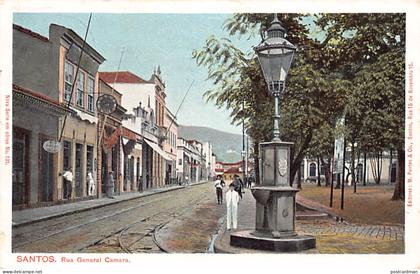 Brasil - SANTOS - Rua General Camara - Ed. M. Pontes e Co. 131