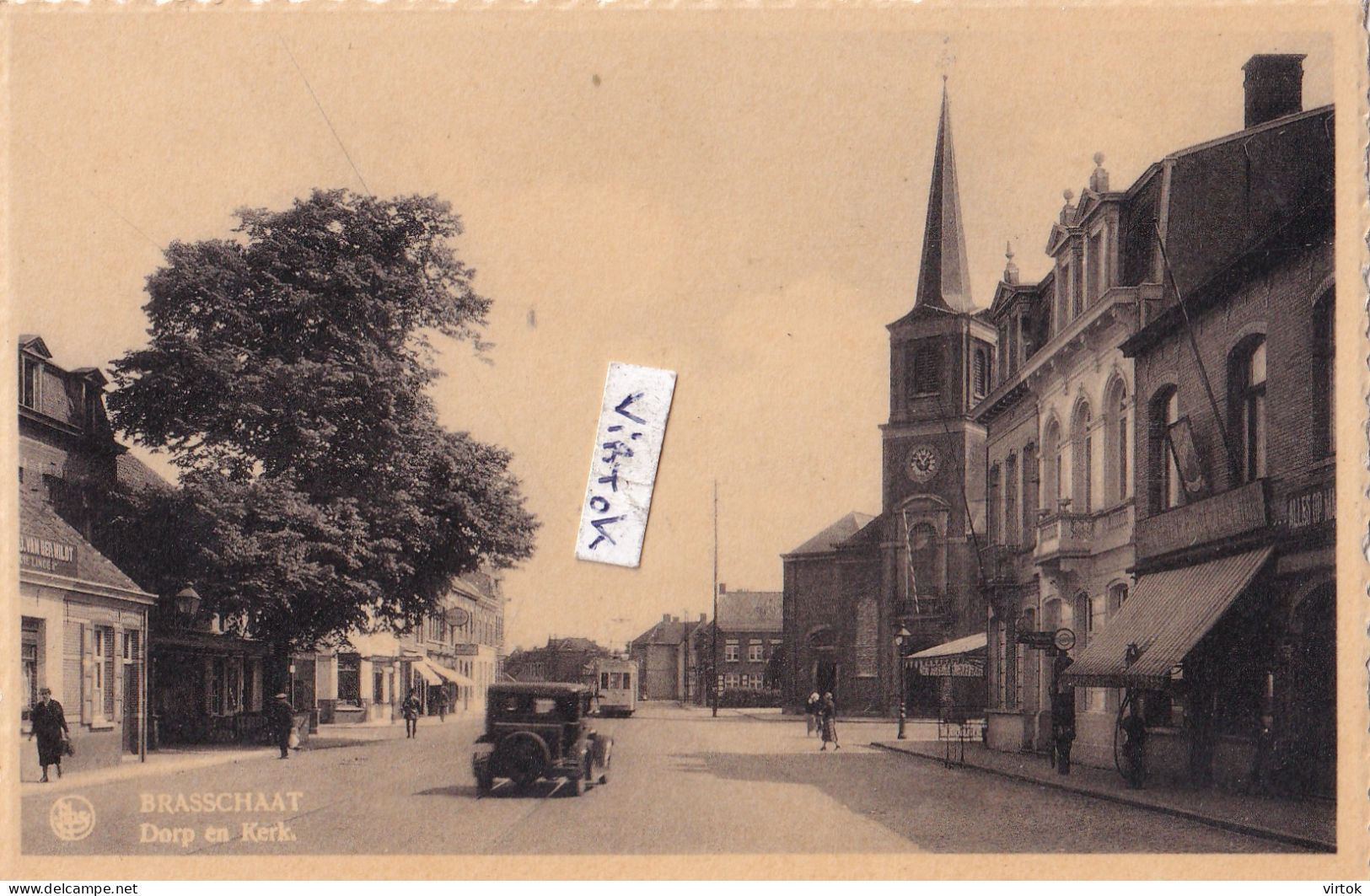 Brasschaat : Dorp en  Kerk    (  TRAM )