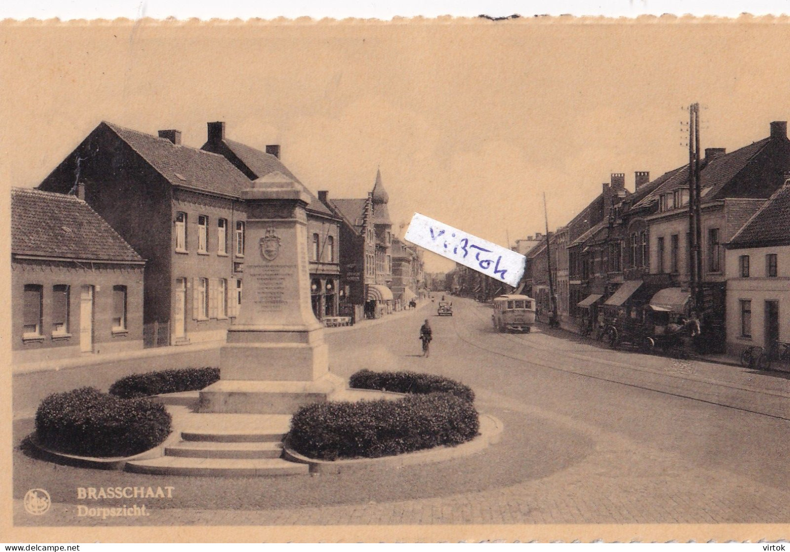 Brasschaat : dorpzicht   1940