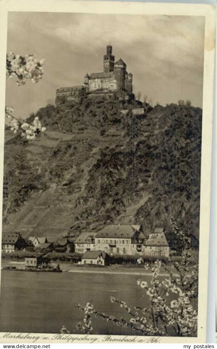 Braubach Rhein Braubach Marksburg