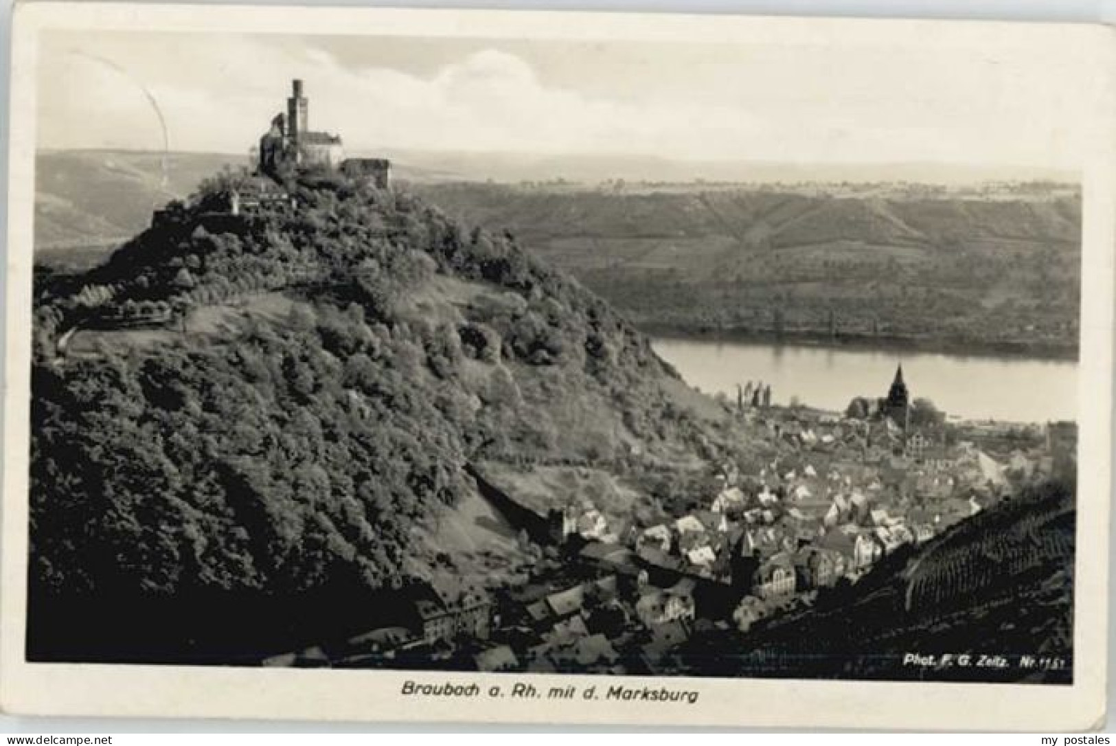 Braubach Rhein Braubach Marksburg