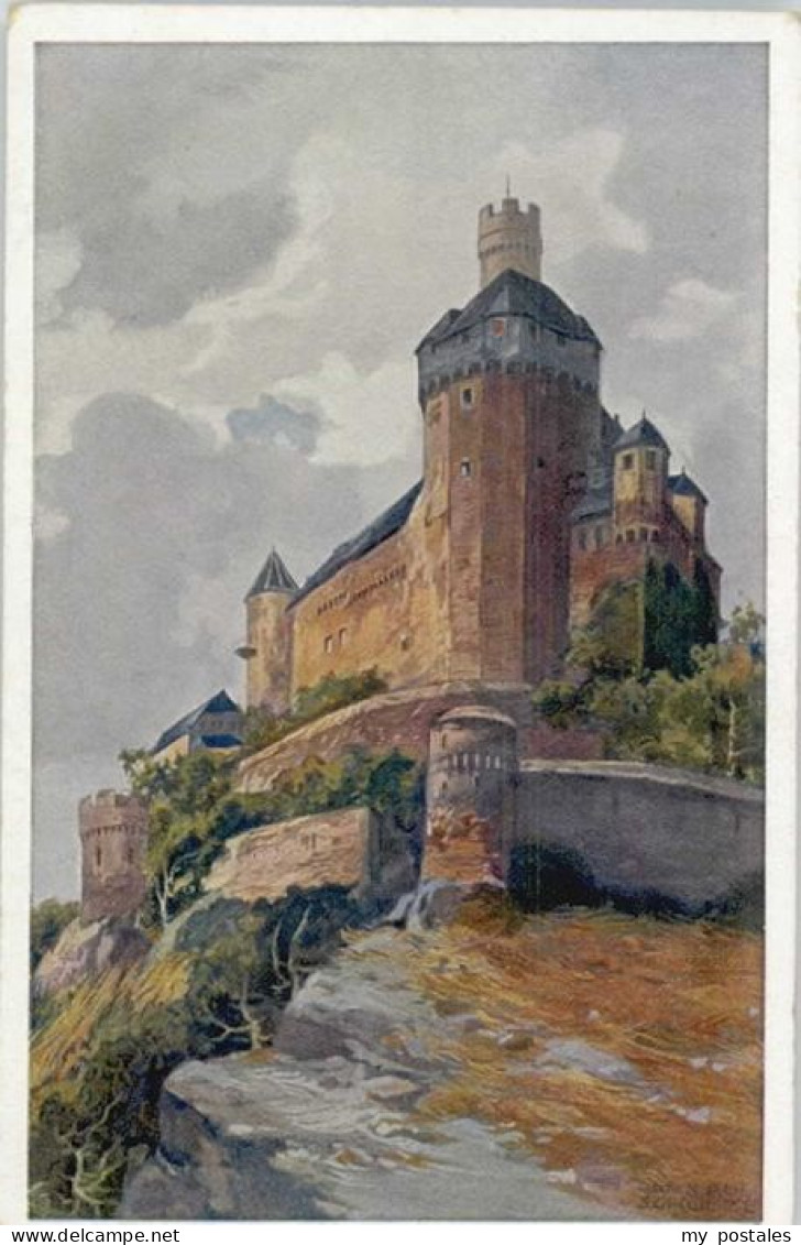 Braubach Rhein Braubach Marksburg KuenstlerSchulze