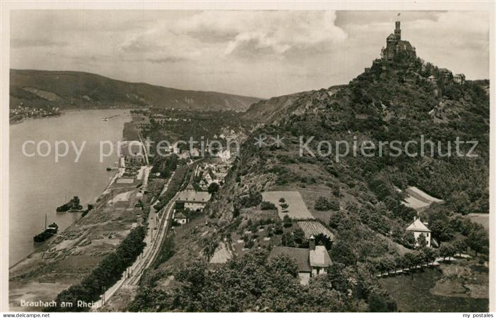 Braubach Rhein Panorama