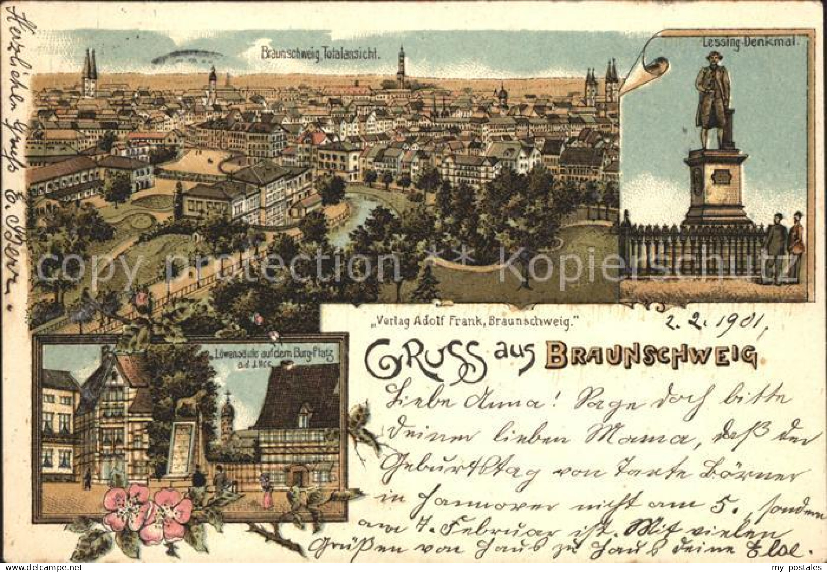 Braunschweig Lessing Denkmal Braunschweig