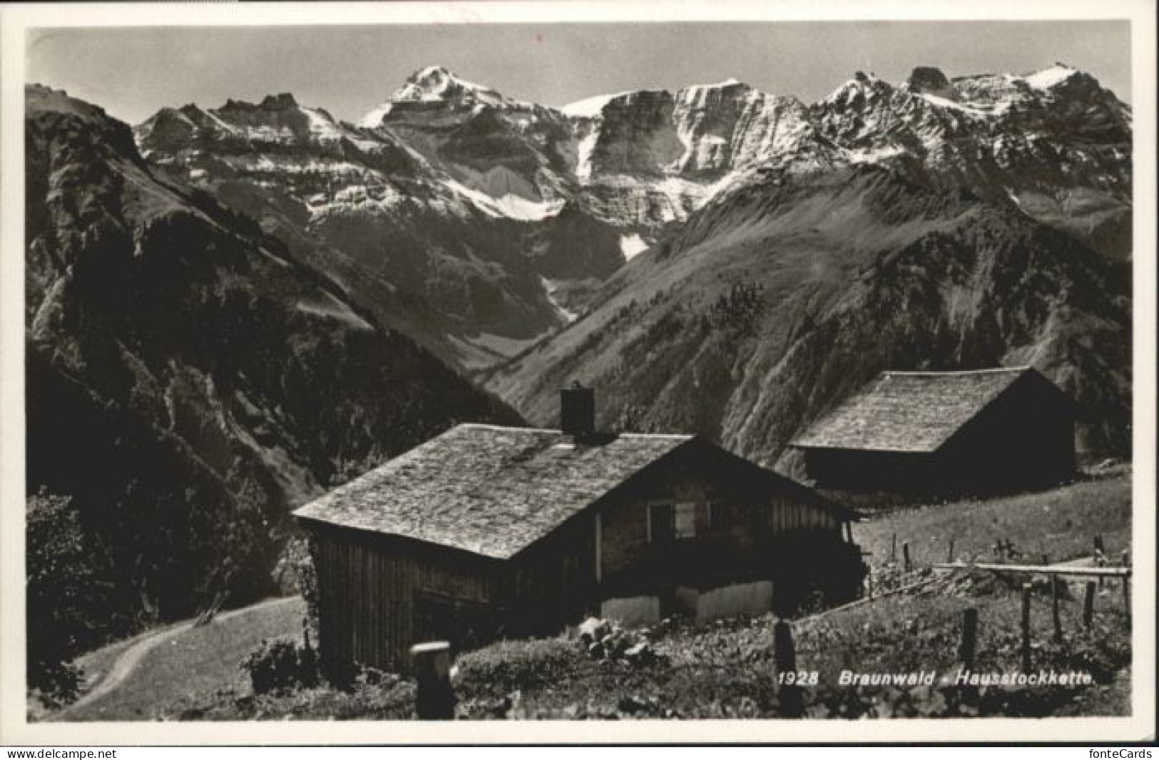 Braunwald GL Braunwald Hausstockkette