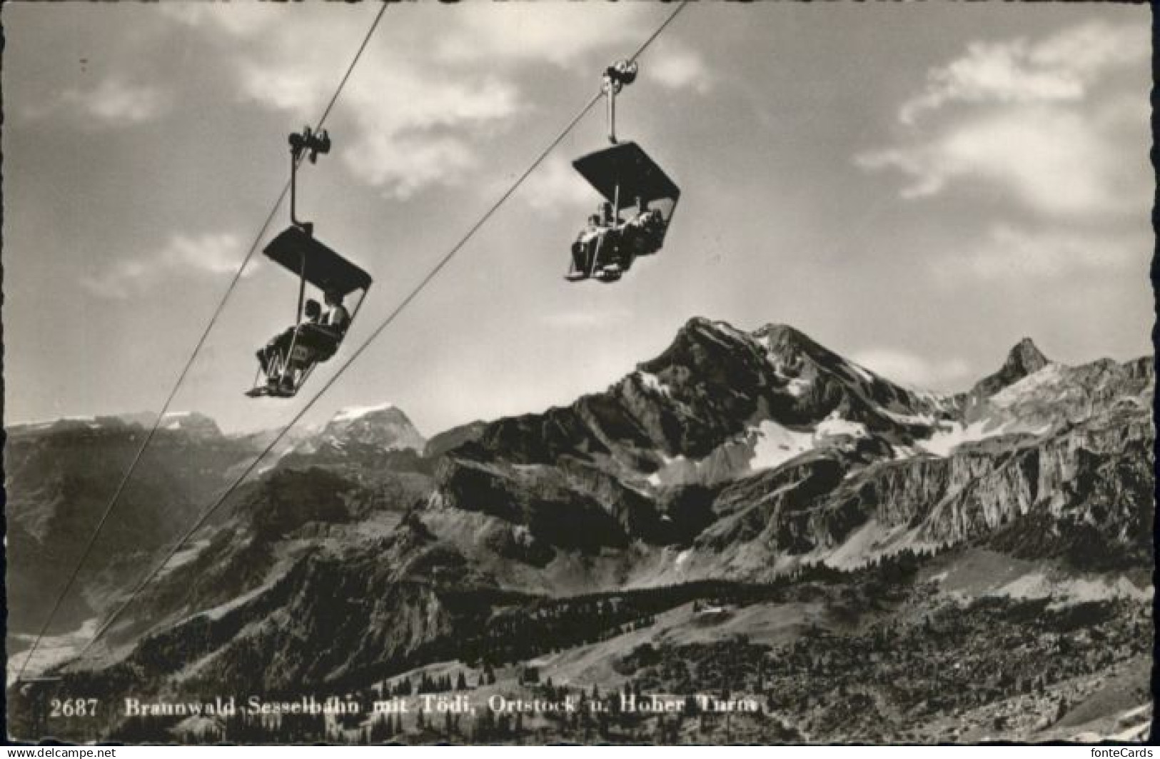 Braunwald GL Braunwald Sesselbahn Toedi