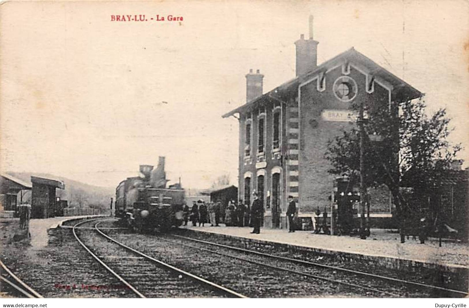 BRAY ET LU - La Gare - état