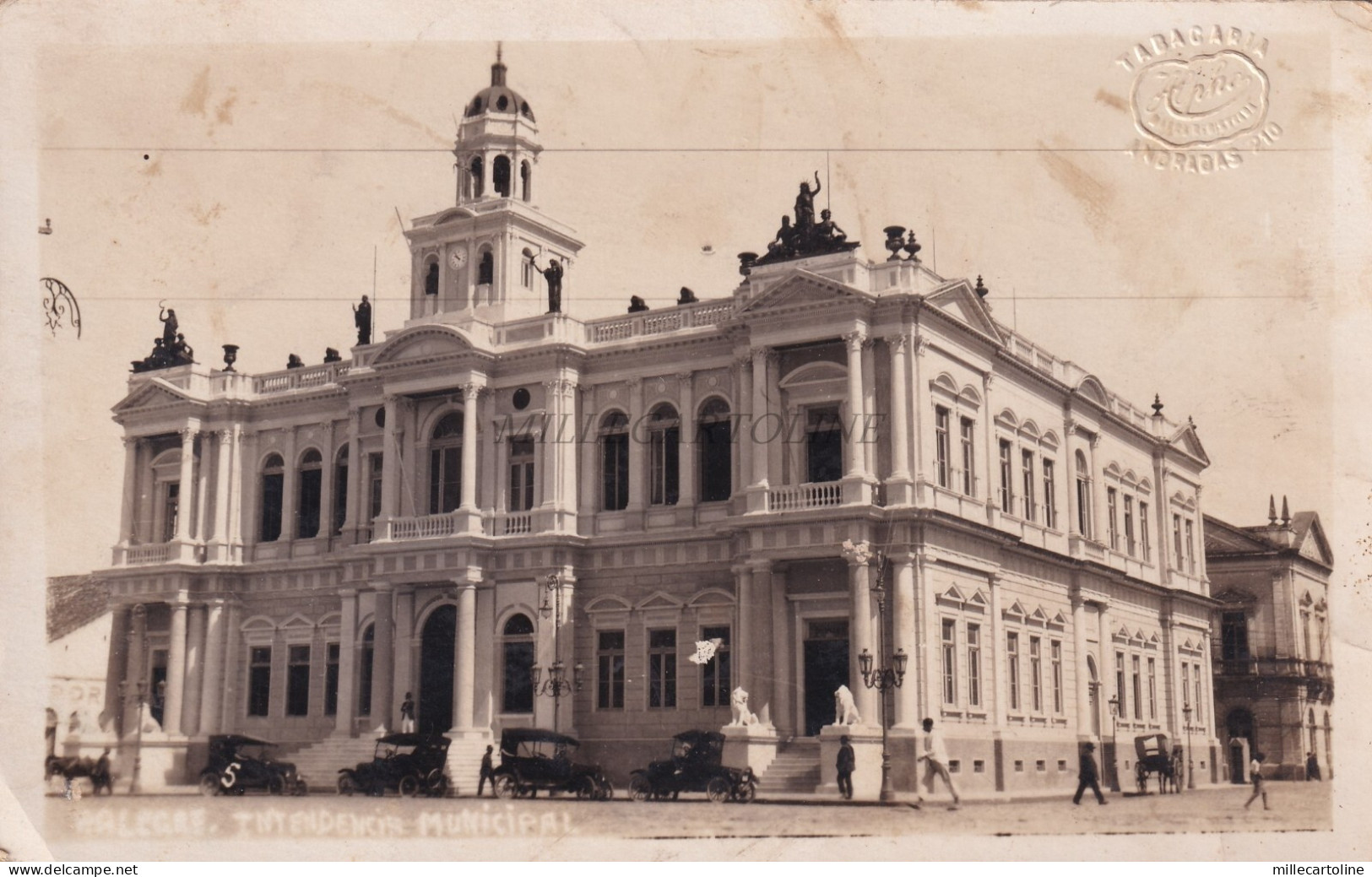 BRAZIL - Porto Alegre - Intendencia Municipal 1925 Photo Postcard