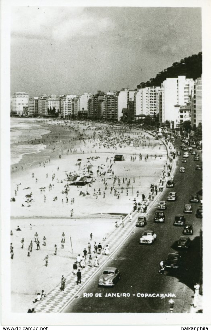 Brazil Rio De Janeiro Copacabana photocard