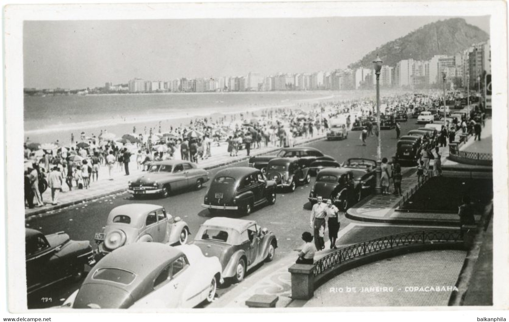 Brazil Rio de Janeiro Copacabana photocard