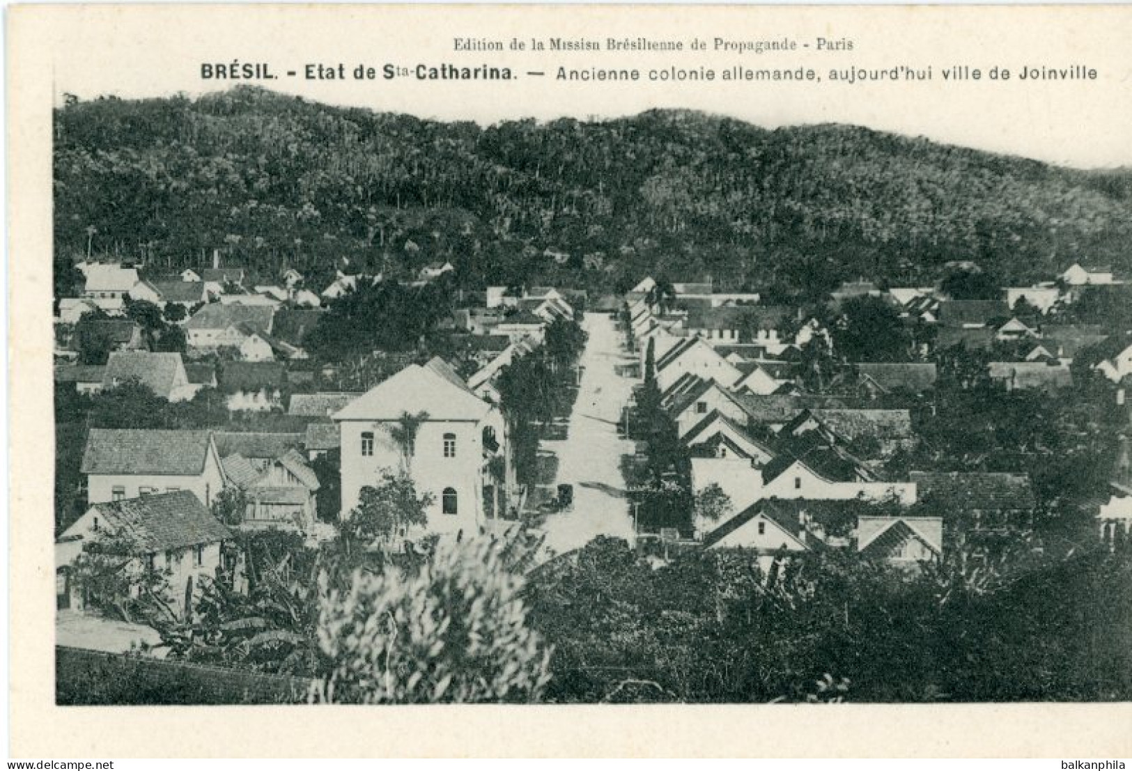 Brazil Santa Catarina Joinville former German Colony