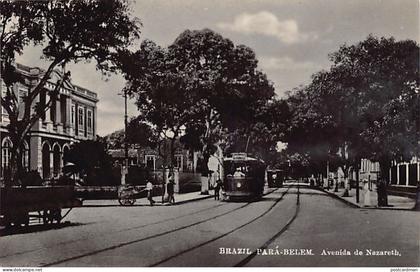Brasil - BELÉM - Avenida de Nazareth - Ed. desconhecido