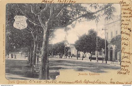 Brasil - BELÉM - Avenida Republica - Ed. Papeleria Silva 7