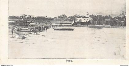 Brasil - BELÉM - Rio Pará - POSTAL LILLIPUT