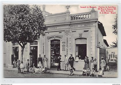 Brasil - BELO HORIZONTE - Lunardi & Machado - Fabrica de Ladrilhos - 391 rue de Cahetes - Ed. Lunardi & Machado