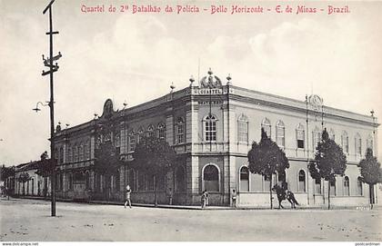 Brasil - BELO HORIZONTE - Quartel do 2° Batalhão da Policia - Ed. Lunardi & Machado